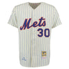 Nolan Ryan 1969 New York Mets Mitchell & Ness Authentic Throwback Jersey - Cream/Blue