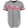 Jim Eisenreich 1993 Philadelphia Phillies Mitchell & Ness Road Authentic Throwback Jersey - Gray