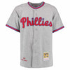 Robin Roberts 1948 Philadelphia Phillies Mitchell & Ness Authentic Throwback Jersey - Gray