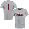 Richie Ashburn 1950 Philadelphia Phillies Mitchell & Ness Authentic Throwback Jersey