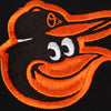 Baltimore Orioles Antigua Leader Quarter-Zip Pullover Jacket - Black