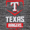 Texas Rangers Under Armour Quarter-Zip Tech Pullover Performance Sweatshirt - Heather Gray