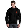 Baltimore Orioles Antigua Leader Quarter-Zip Pullover Jacket - Black