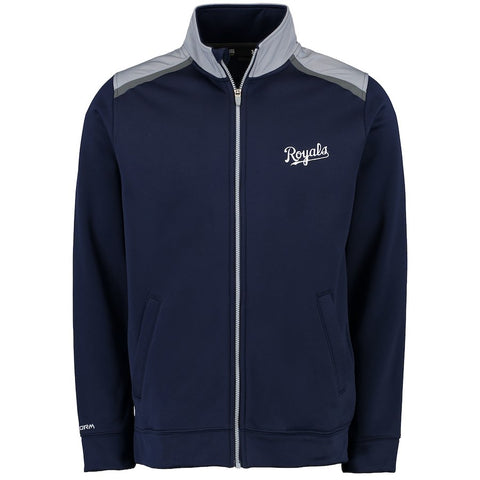 Kansas City Royals Under Armour 2.0 Full-Zip Performance Storm Jacket - Navy