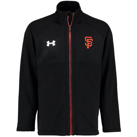 San Francisco Giants Under Armour Traid Full-Zip Performance Jacket - Black