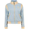 New York Mets G-III Sports by Carl Banks Women's Pique Full-Zip Track Jacket - Light Blue