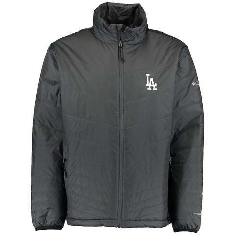 Los Angeles Dodgers Columbia Mighty Lite Omni-Heat Full-Zip Jacket - Gray