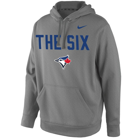 Toronto Blue Jays 2015 Playoff Local Hoodie - Gray