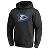 Anaheim Ducks Rinkside Pond Hockey Pullover Hoodie - Black