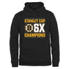Boston Bruins Rinkside Victor Pullover Hoodie - Black