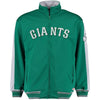 San Francisco Giants Stitches Irish Track Jacket - Green