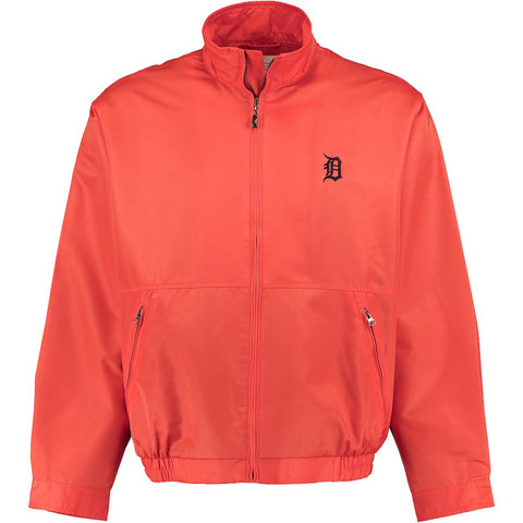 Detroit Tigers Cutter & Buck Whidbey Full-Zip Jacket - Orange