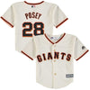 Buster Posey San Francisco Giants Majestic Toddler Official Player Cool Base Jersey - White