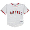 Los Angeles Angels Majestic Home Preschool Official Cool Base Team Jersey - White