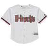Arizona Diamondbacks Majestic Preschool Home Official Cool Base Team Jersey - White