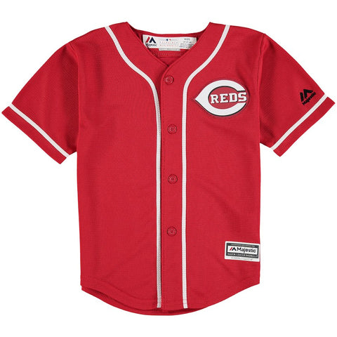 Cincinnati Reds Majestic Toddler Official Cool Base Jersey