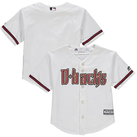 Arizona Diamondbacks Majestic Preschool Home Official Cool Base Team Jersey - White