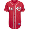 Aroldis Chapman Cincinnati Reds Majestic Alternate 6300 Player Authentic Jersey - Alternate Scarlet