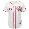 Johnny Cueto Cincinnati Reds Majestic Home 6300 Player Authentic Jersey - White