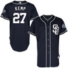 Matt Kemp San Diego Padres Majestic Alternate 6300 Player Authentic Jersey - Navy