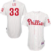 Cliff Lee Philadelphia Phillies Majestic Road 6300 Player Authentic