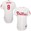 Domonic Brown Philadelphia Phillies Majestic Home 6300 Player Authentic Jersey - White