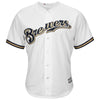 Ryan Braun Milwaukee Brewers Majestic Home Official Cool Base Player Replica Jersey - White