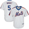 David Wright New York Mets Majestic Official Cool Base Player Jersey - White -