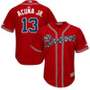 Ronald Acuña Jr. Atlanta Braves Majestic Alternate Official Cool Base Player Jersey