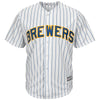 Milwaukee Brewers Majestic Big & Tall Cool Base Team Jersey - White