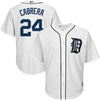 Miguel Cabrera Detroit Tigers Majestic Big & Tall Official Cool Base Player Jersey - White