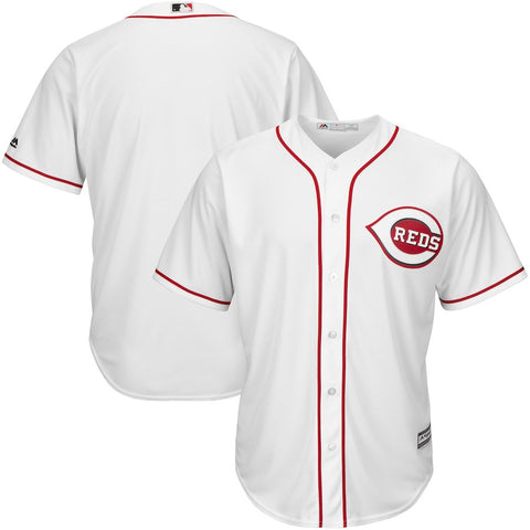 Cincinnati Reds Majestic Big & Tall Cool Base Team Jersey - White
