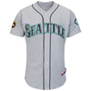 Seattle Mariners Majestic Team Authentic Jersey - Gray -