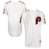 Philadelphia Phillies Majestic Home Retro Team Authentic Jersey - White
