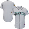 Seattle Mariners Majestic Team Authentic Jersey - Gray -