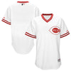 Cincinnati Reds 1990 Majestic 6200 Cool Base Turn Back the Clock Team Jersey - White