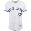 Brett Lawrie Toronto Blue Jays Majestic Authentic Home Jersey - White