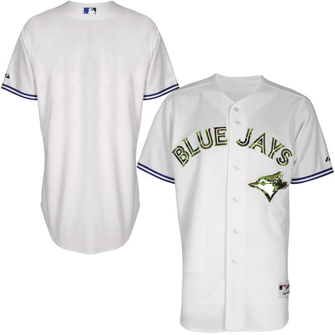 Toronto Blue Jays Majestic USMC Team Jersey - White