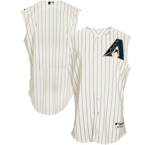 Arizona Diamondbacks Majestic Alternate 6200 Turn Back the Clock 2001 Cool Base Jersey - White/Purple