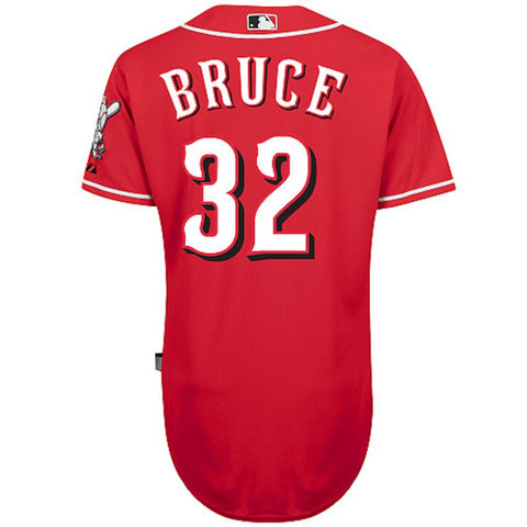 Jay Bruce Cincinnati Reds Majestic Spanish 6300 Player Authentic Cool Base Jersey - Red