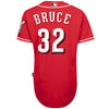 Jay Bruce Cincinnati Reds Majestic Spanish 6300 Player Authentic Cool Base Jersey - Red