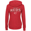 Cincinnati Reds Majestic Women's Dynamic Play Full-Zip Hoodie - Red