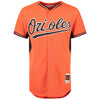 Adam Jones Baltimore Orioles Majestic 2014 On-Field BP Cool Base Performance Jersey - Orange