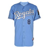 Mike Moustakas Kansas City Royals Majestic 6300 Player Authentic Jersey - Light Blue