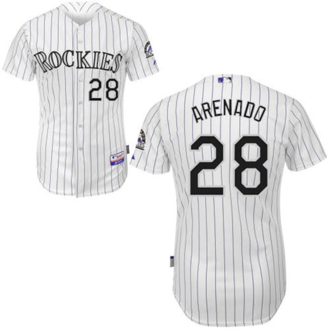 Nolan Arenado Colorado Rockies Majestic 6300 Player Authentic Jersey - White