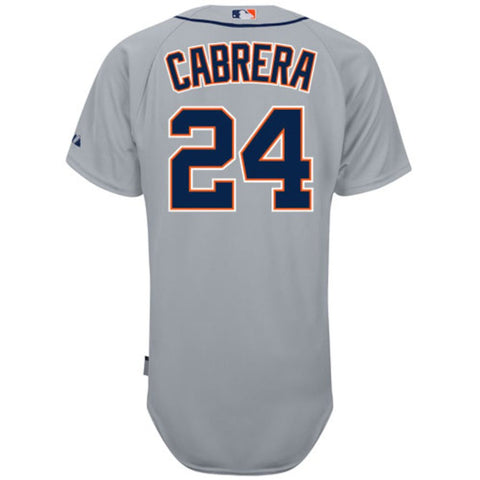 Miguel Cabrera Detroit Tigers Majestic 6300 Player Authentic Jersey - Gray