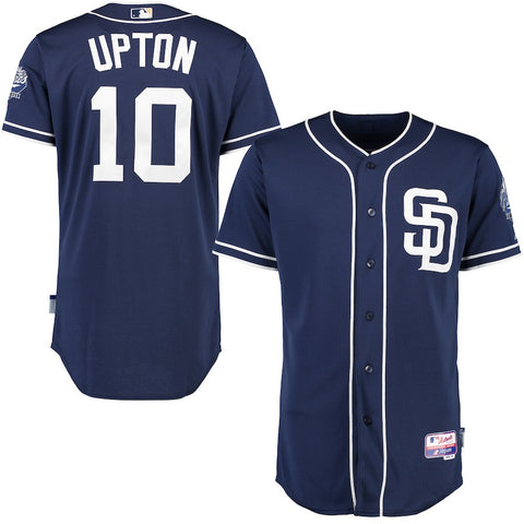 Justin Upton San Diego Padres Majestic Player Authentic Jersey