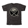 Men's Buffalo Sabres Black Rink Warrior Tri-Blend T-Shirt