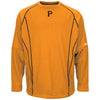 Pittsburgh Pirates Majestic On-Field Practice Pullover Sweatshirt