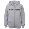 Chicago White Sox Majestic Youth Team Wordmark Full-Zip Hoodie